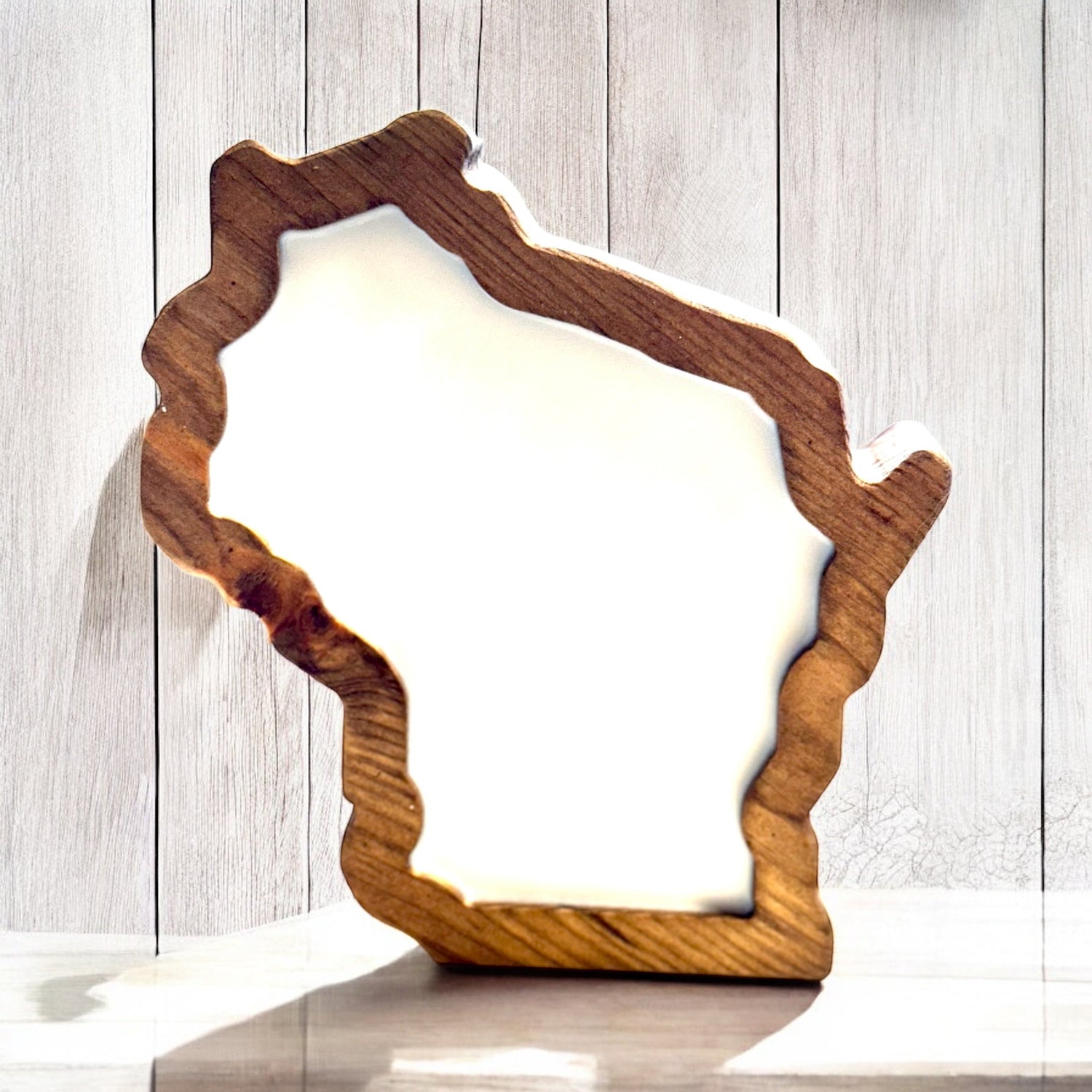 WISCONSIN + MI UPPER PENINSULA STATE CANDLE