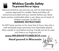 SEASONAL - AUTUMN WICKLESS CANDLE 8oz