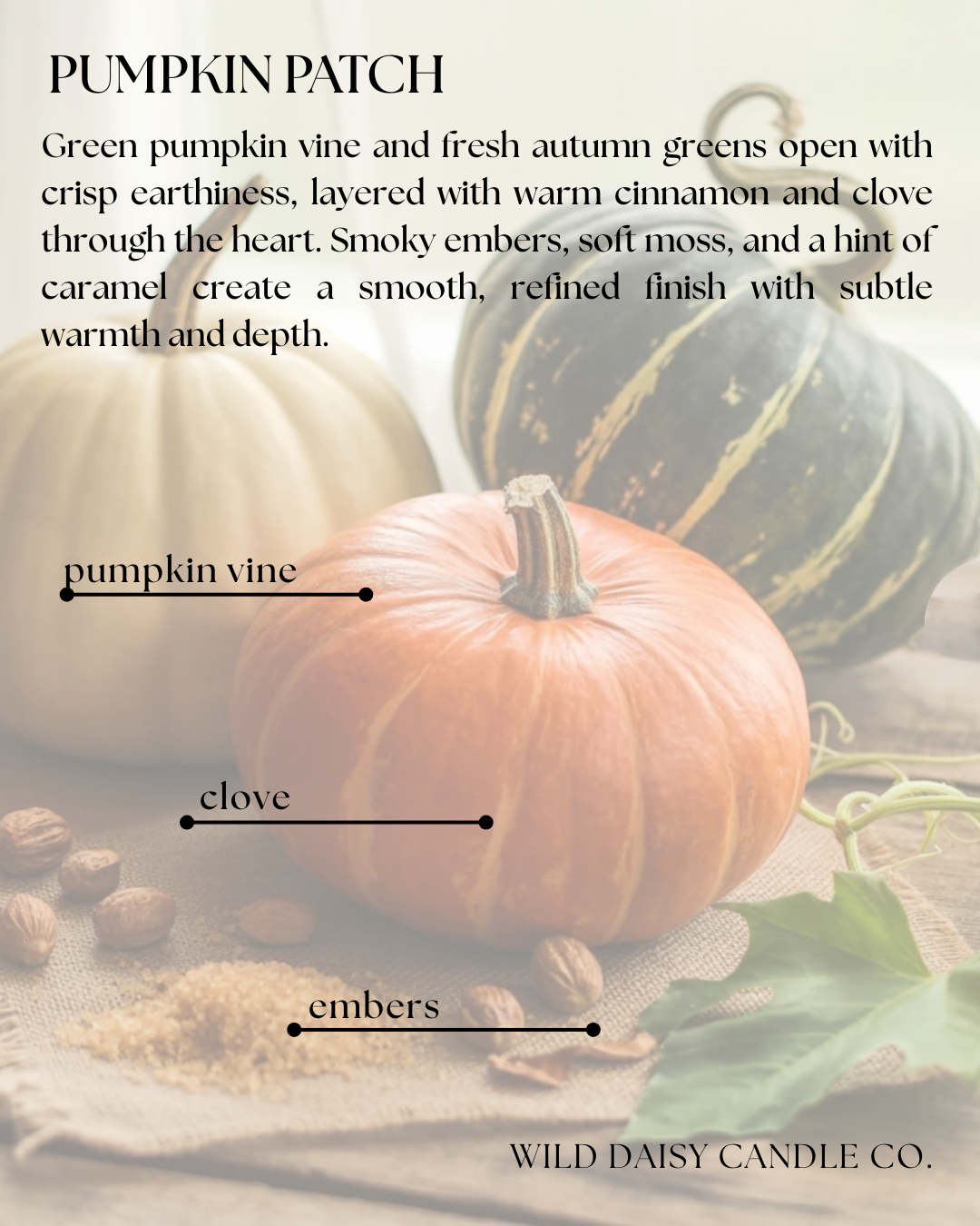 PUMPKIN PATCH - scent description