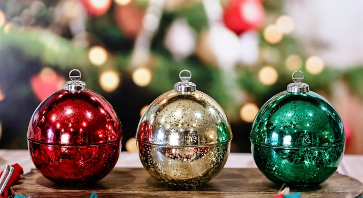 WINTER LIMITED EDITION - GLASS ORNAMENTS