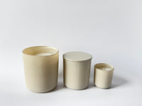 12oz CREAM GLASS CONTAINER CANDLE